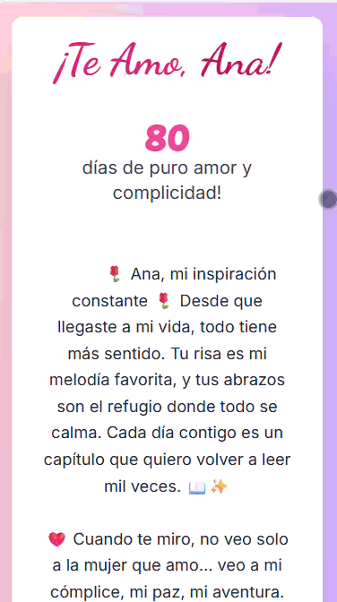 Animación de regalo digital para cumpleaños